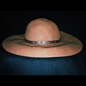Brown sun hat